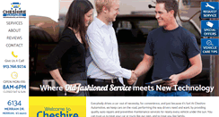 Desktop Screenshot of cheshireautomotive.com